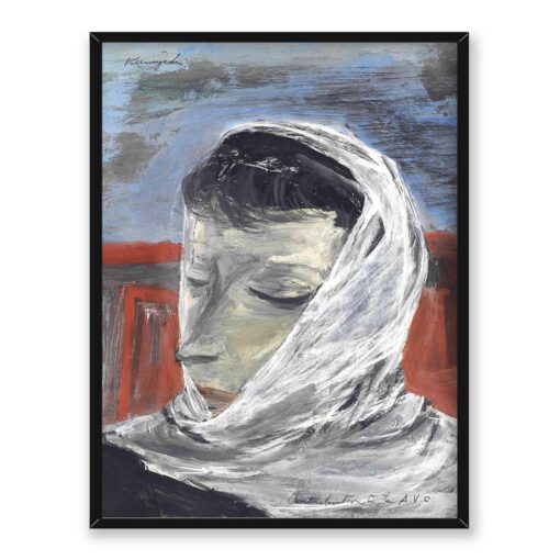 Yasuo Kuniyoshi Dziewczyna w cieniu 30x40