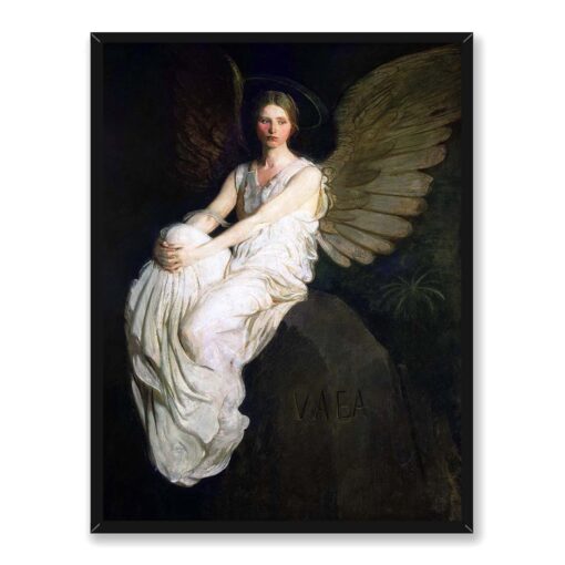 Abbott Thayer Anioł 2 30x40 w RAMIE