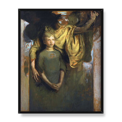 Abbott Thayer Chłopiec i Anioł 40x50 w RAMIE