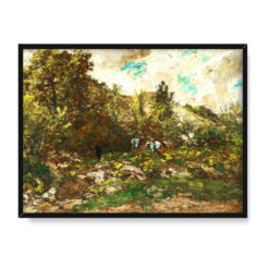 Adolphe Monticelli Jesień 40×30