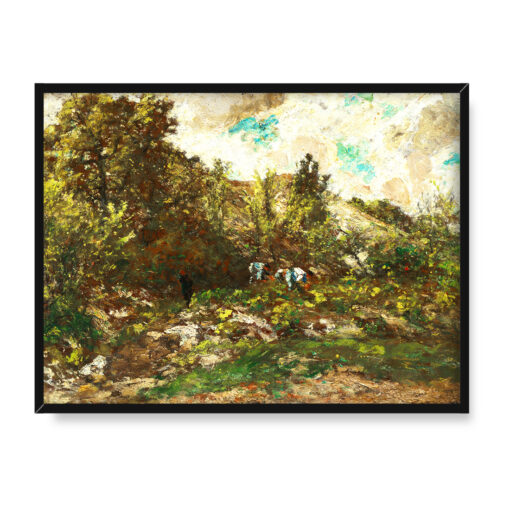 Adolphe Monticelli Jesień 40x30