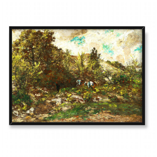 Adolphe Monticelli Jesień 70x50