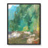Albert Besnard Siesta 40×50 w RAMIE