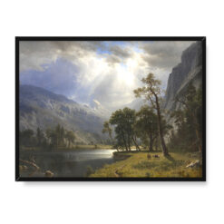 Albert Bierstadt Mount Starr King Yosemite 40×30