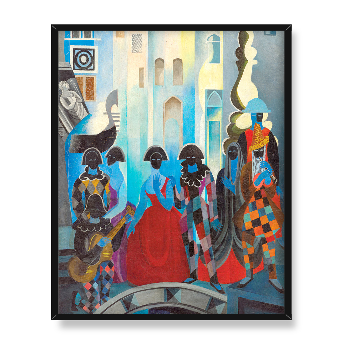 Aleksandra Ekster Karnawał w Wenecji 40x50