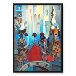 Aleksandra Ekster Karnawał w Wenecji 50×70