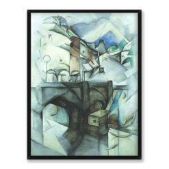 Aleksandra Ekster Most w Sevres 30×40 w RAMIE