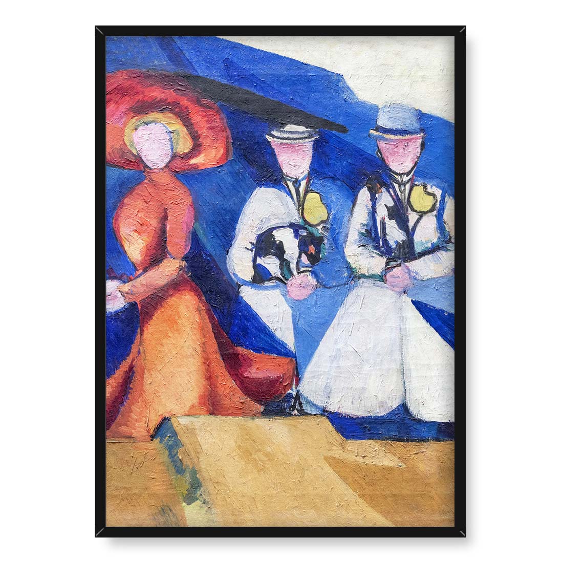 Aleksandra Ekster Trzy postacie kobiece 50x70