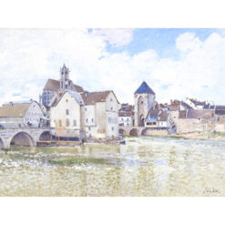 Alfred Sisley Most Moret — produkt cyfrowy do pobrania