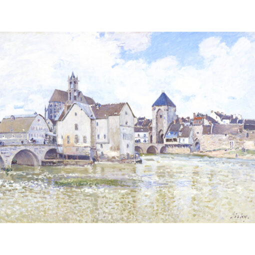 Alfred Sisley Most Moret — produkt cyfrowy do pobrania