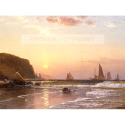 Alfred Thompson Bricher Poranek w Grand Manan — produkt cyfrowy do pobrania