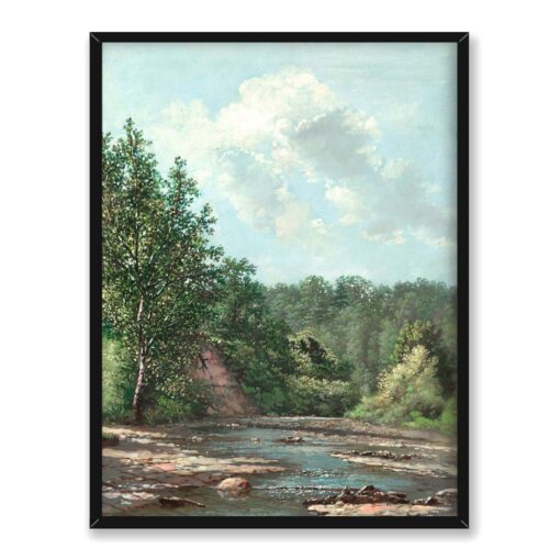 Allen Smith Krajobraz w pobliżu Painesville 30x40 w RAMIE
