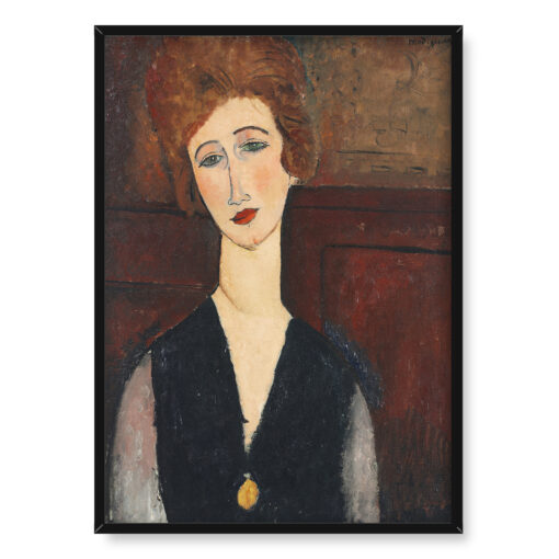 Amedeo Modigliani Portret kobiety 50x70
