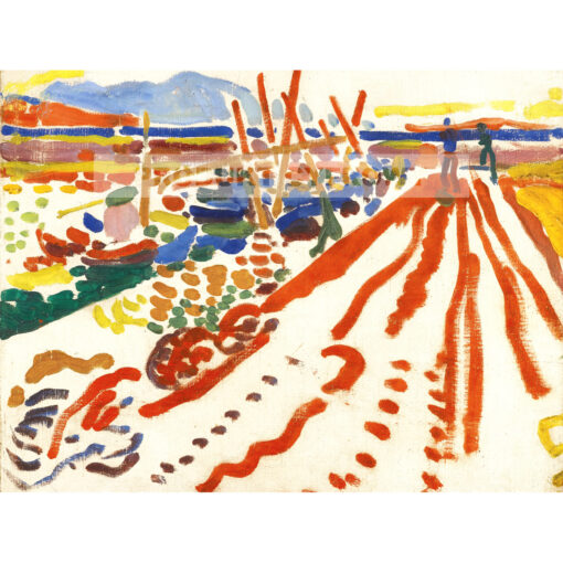 Andre Derain Molo w L’Estaque — produkt cyfrowy do pobrania