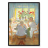 Anna Ancher Małe dziewczynki na przyjęciu herbacianym 50×70