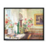 Anna Ancher Narożnik we wnętrzu salonu 50×40
