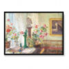 Anna Ancher Narożnik we wnętrzu salonu 70×50