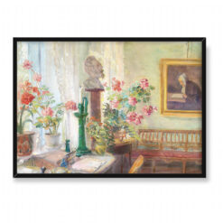 Anna Ancher Narożnik we wnętrzu salonu 70×50