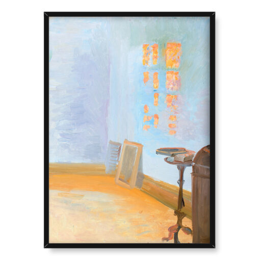 Anna Ancher Wieczorne słońce w domu na Markvei 50x70