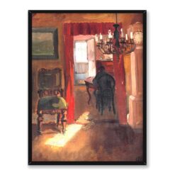 Anna Ancher Wnętrze Skagen z paskiem przeciwsłonecznym na podłodze 2 30×40