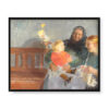 Anna Ancher Wnętrze z trzema generacjami 50×40