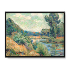 Armand Guillaumin Brzegi Marny w Charenton 40×30