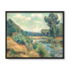 Armand Guillaumin Brzegi Marny w Charenton 50×40