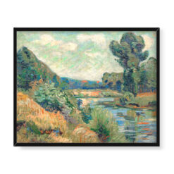 Armand Guillaumin Brzegi Marny w Charenton 50×40