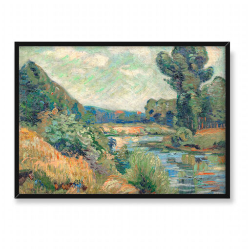Armand Guillaumin Brzegi Marny w Charenton 70x50