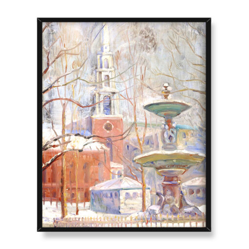 Arthur Clifton Goodwin Park Street Boston 40x50
