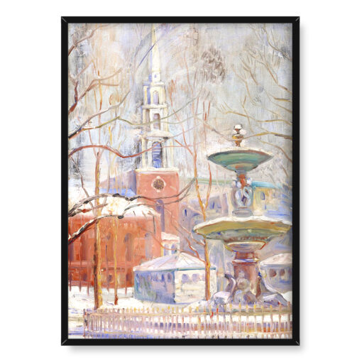 Arthur Clifton Goodwin Park Street w Boston 50x70