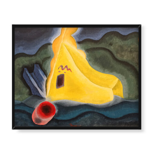 Arthur Dove Łagodny wiatr 50x40 w RAMIE