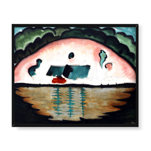 Arthur Dove Port w blasku światła 50x40