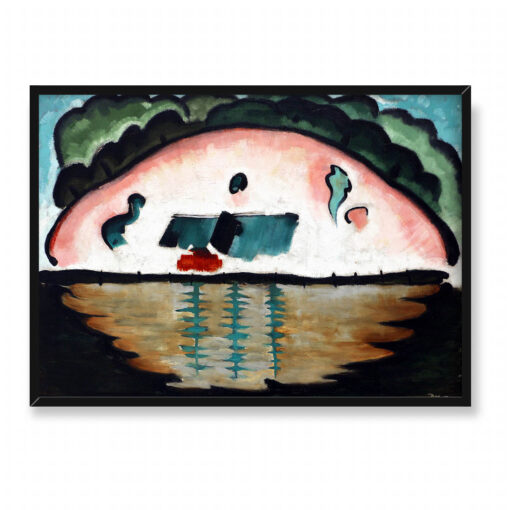 Arthur Dove Port w blasku światła 70x50