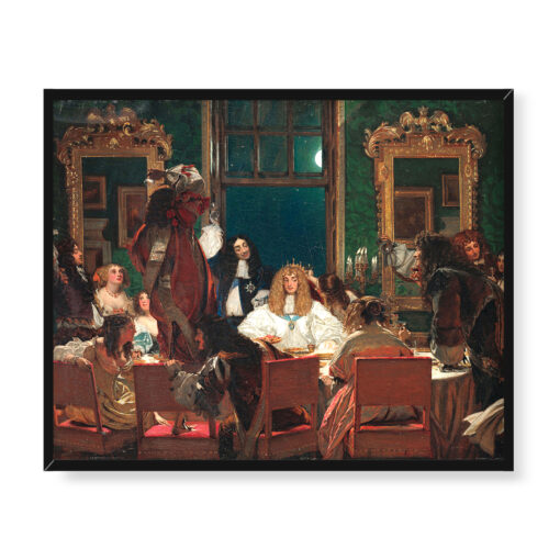 Augustus Leopold Egg Życie Buckinghama 50x40 w RAMIE