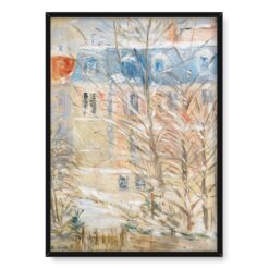 Berthe Morisot Domy pod śniegiem 50×70