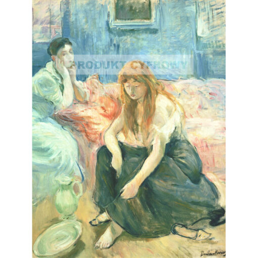 Berthe Morisot Dwie dziewczyny — produkt cyfrowy do pobrania