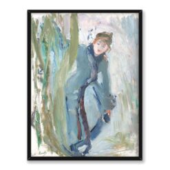 Berthe Morisot Dziewczyna oddająca łyżwę 30×40