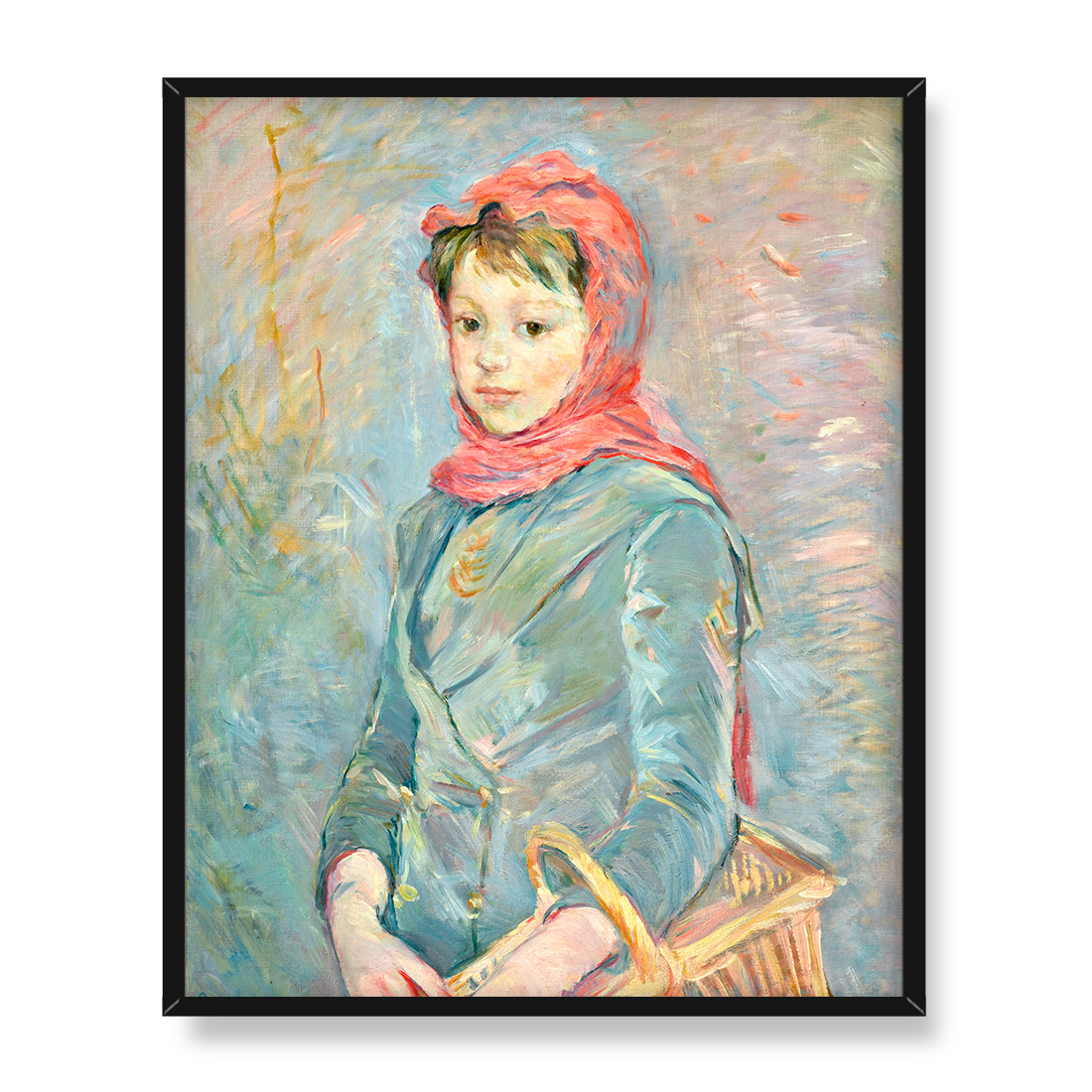 Berthe Morisot Dziewczynka z koszykiem 40x50