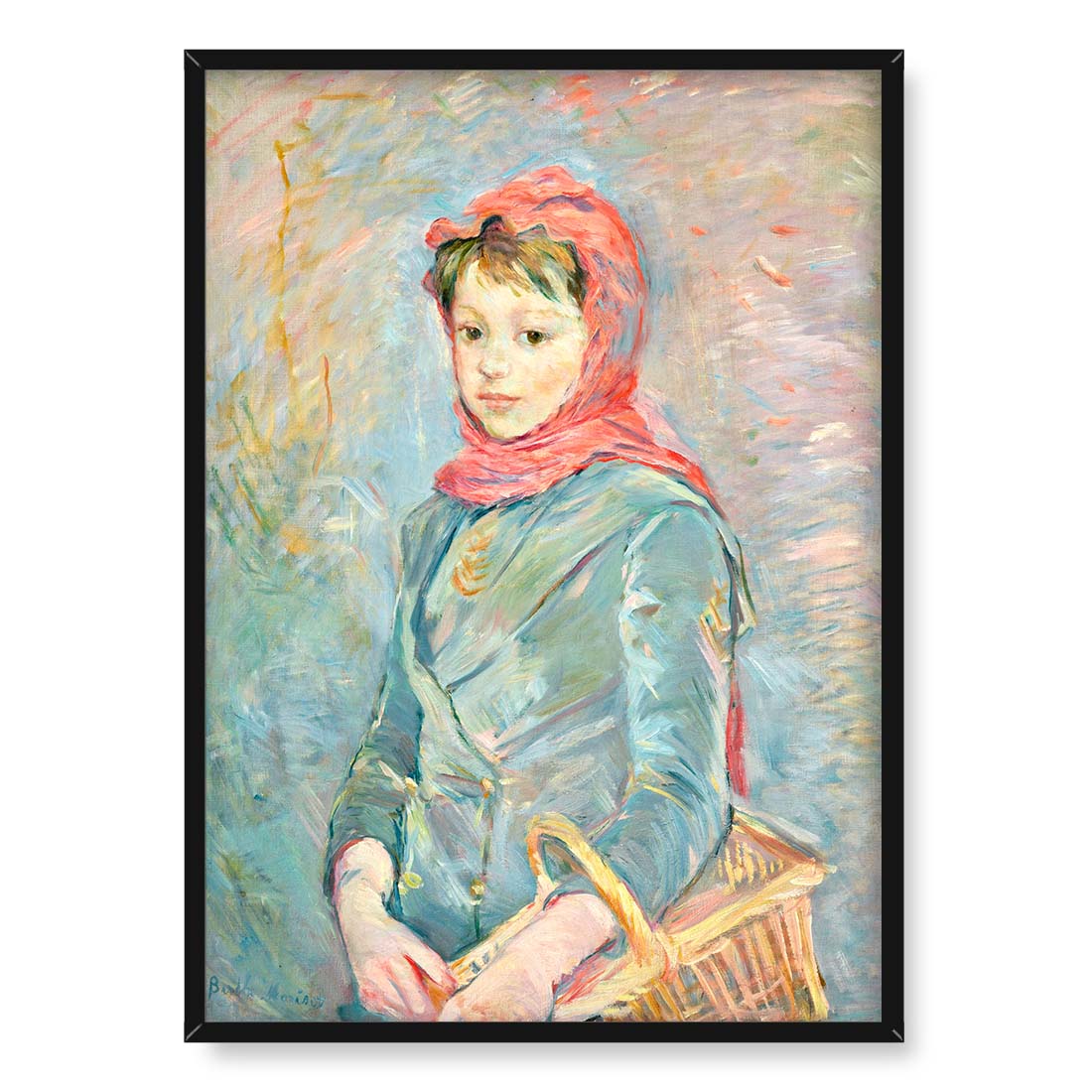 Berthe Morisot Dziewczynka z koszykiem 50x70