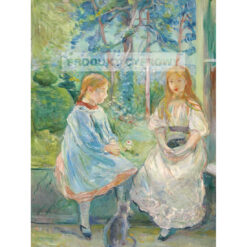 Berthe Morisot Dziewczynki w oknie — produkt cyfrowy do pobrania