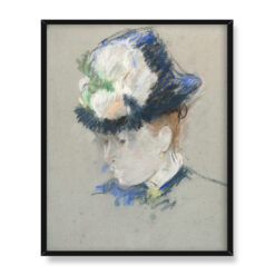 Berthe Morisot Głowa Angielki 40×50