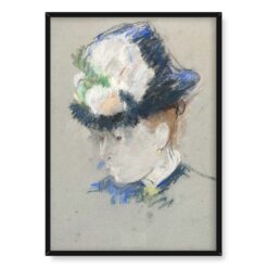 Berthe Morisot Głowa Angielki 50×70