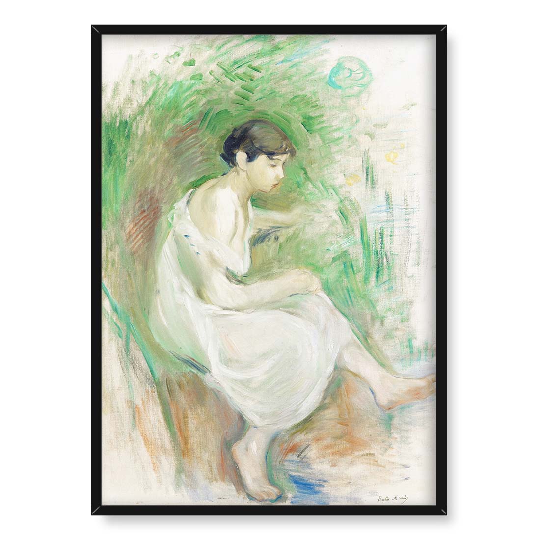 Berthe Morisot Kąpiąca się 50x70