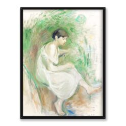 Berthe Morisot Kąpiąca się w koszuli 30×40
