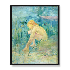 Berthe Morisot Kąpiąca się w koszuli 40×50