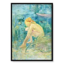Berthe Morisot Kąpiąca się w koszuli 50×70