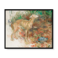 Berthe Morisot La levrette Laërte 50×40