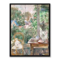 Berthe Morisot Lalka na werandzie 30×40