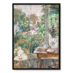 Berthe Morisot Lalka na werandzie 50×70